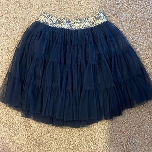 Women’s elastic waist tulle skirt